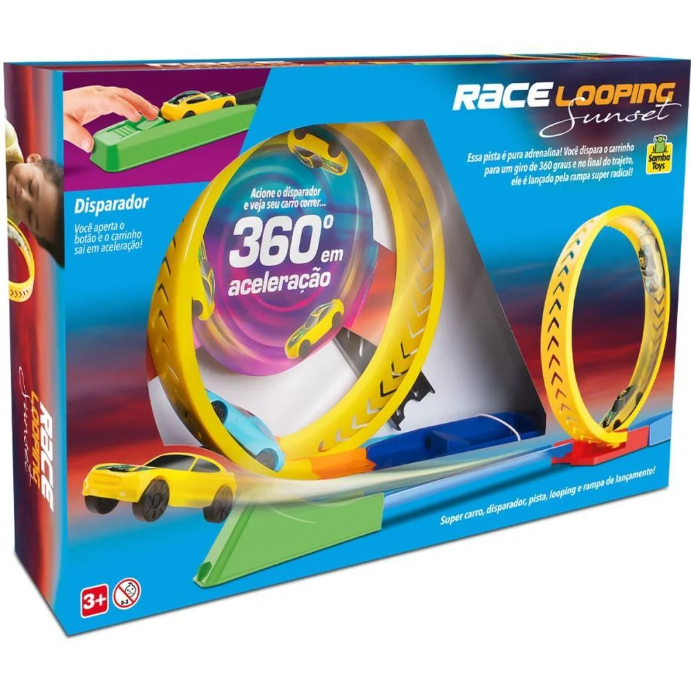Pista Race Looping Sunset Samba Toys - imagem 3