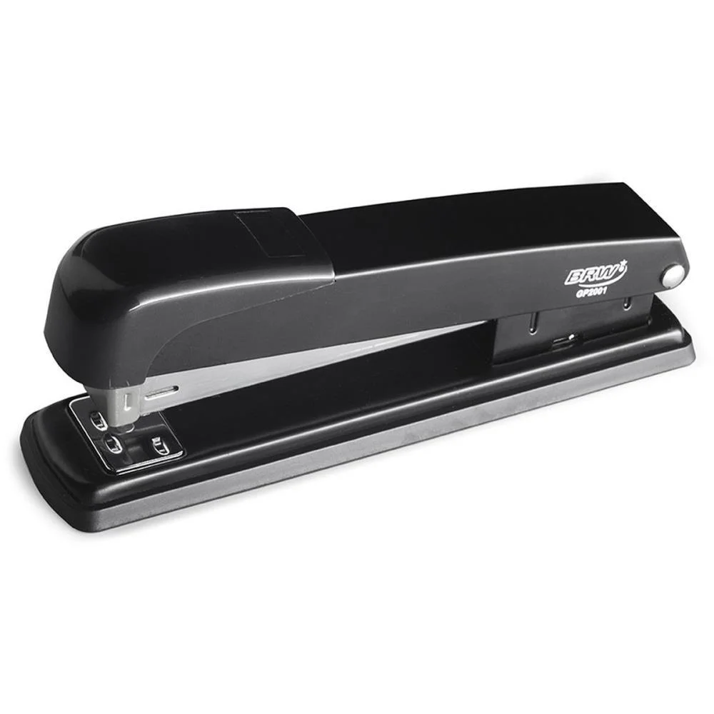 Grampeador Metal P/20Fls 26/6 16Cm Preto Brw (Unidade) - imagem 2