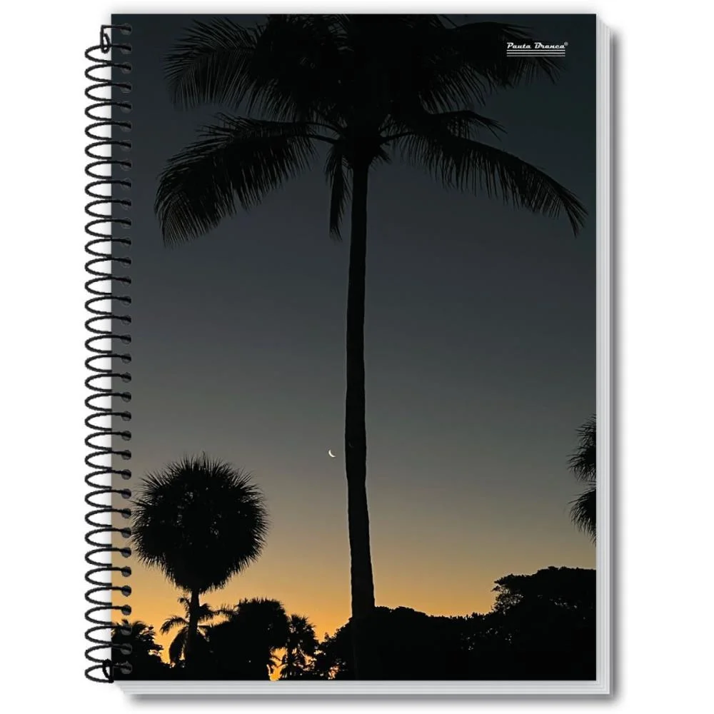 Caderno Espiral 1/4 Capa Dura New 96Fls. Pauta Branca (Pct.c/05) - imagem 5