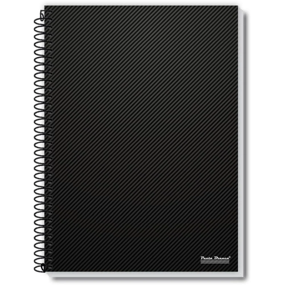 Caderno Espiral 1/4 Capa Dura Office 80Fls. Pauta Branca (Pct.c/05) - imagem 4