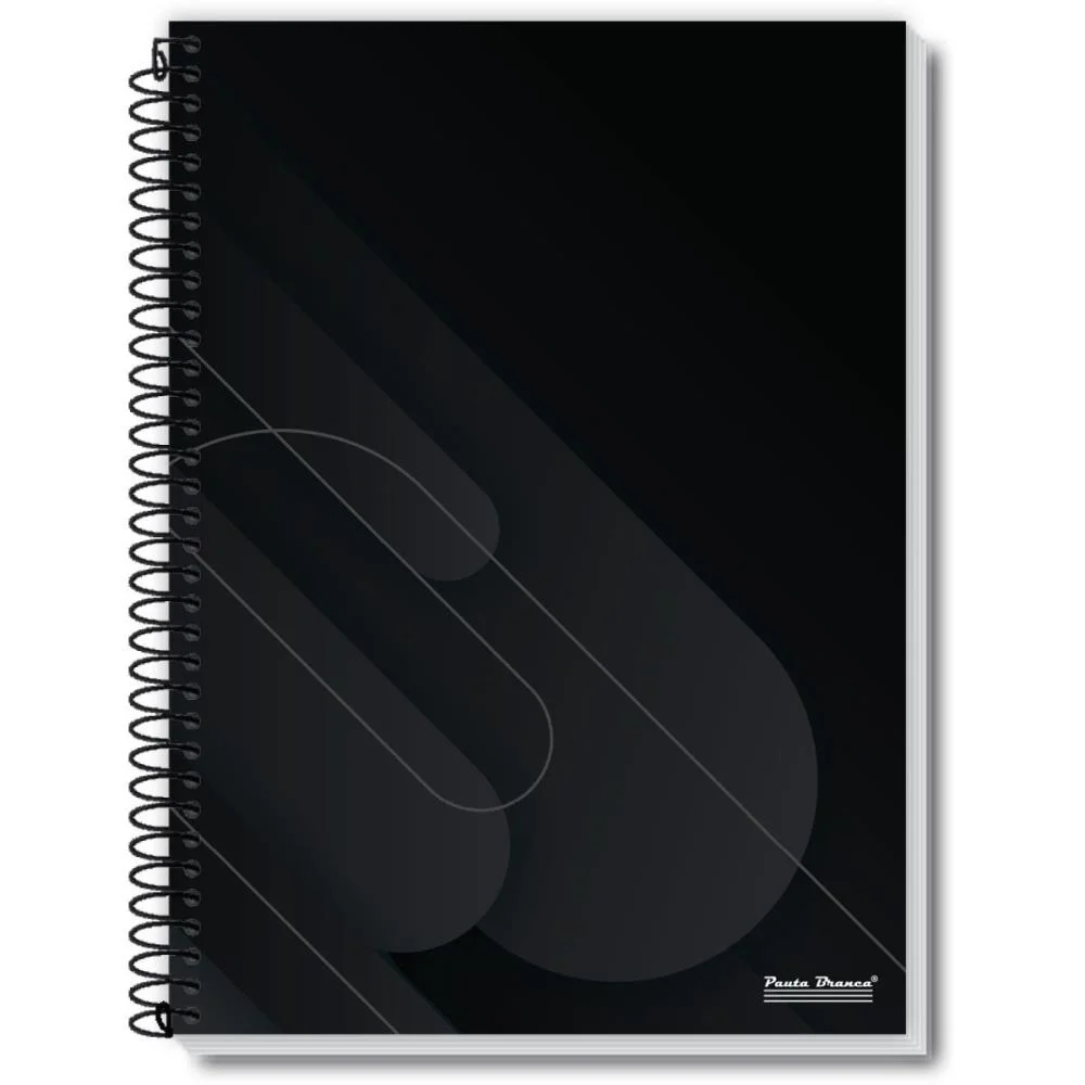 Caderno Espiral 1/4 Capa Dura Office 80Fls. Pauta Branca (Pct.c/05) - imagem 5