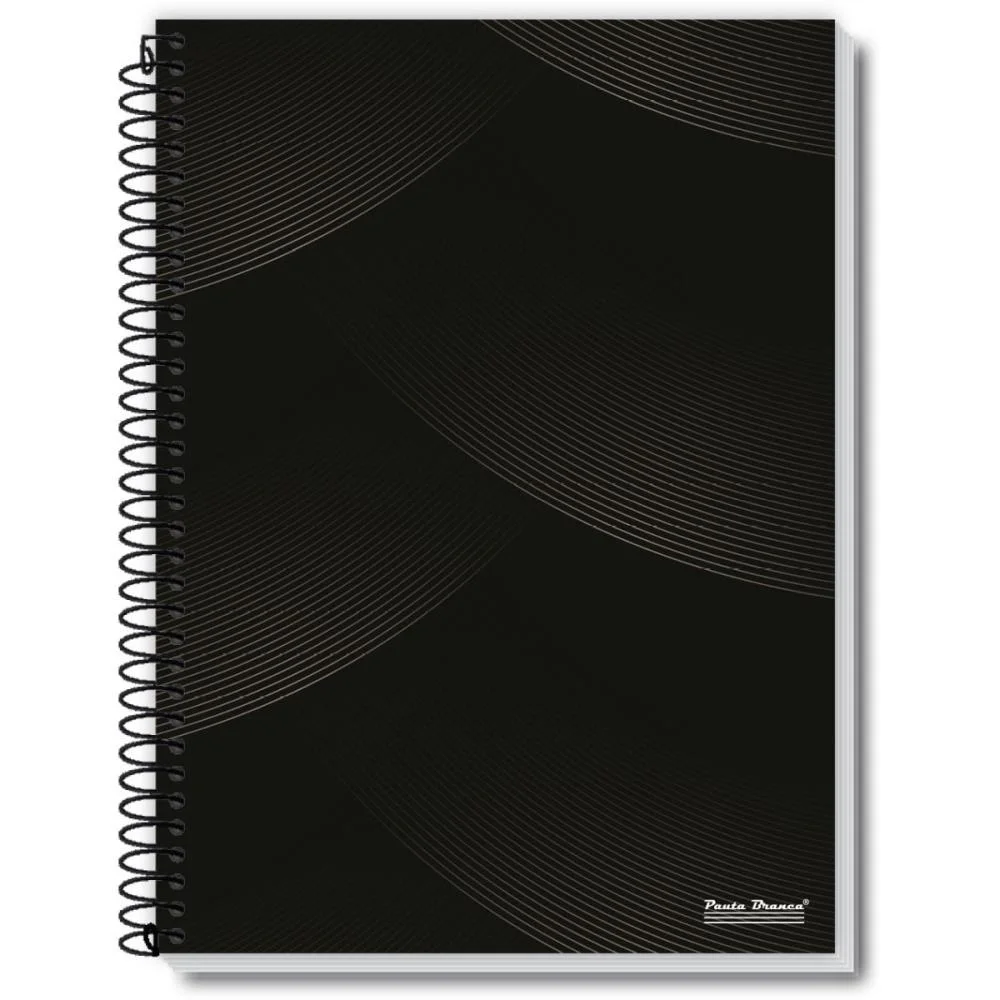 Caderno Espiral 1/4 Capa Dura Office 200Fls. Pauta Branca (Pct.c/05) - imagem 5