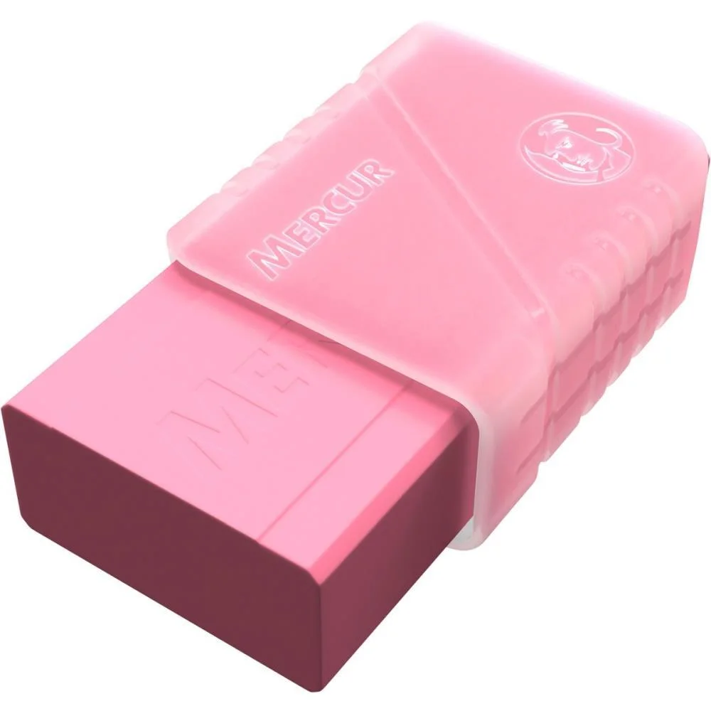 Borracha Colorida Tr Neon C/Capa Plastica Mercur (Pote-24) - imagem 5