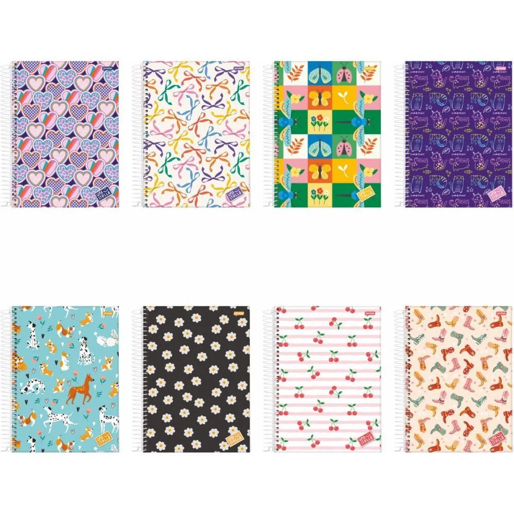 Caderno 20X1 Capa Dura Stella 320Fls. Jandaia (Pct.c/02) - imagem 2