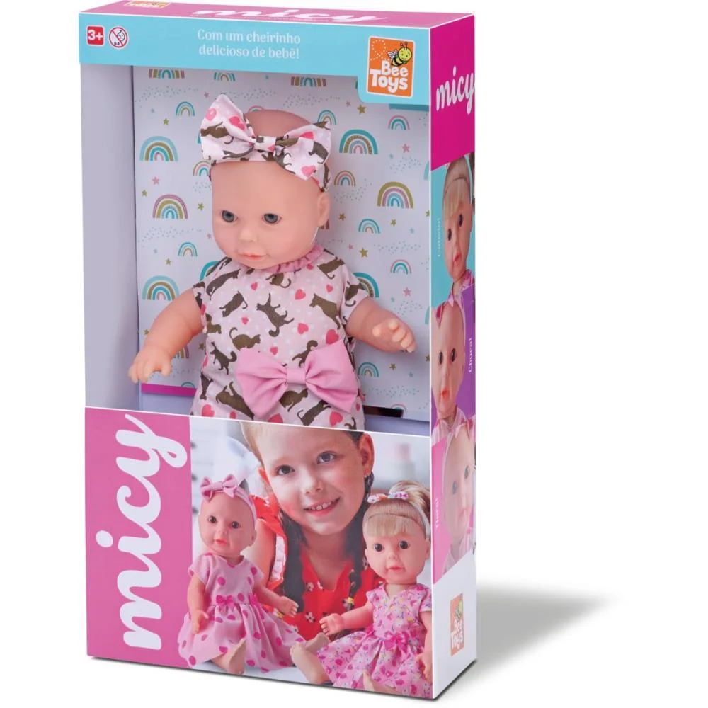 Boneca Micy Tiara Bee Toys (Unidade) - imagem 3
