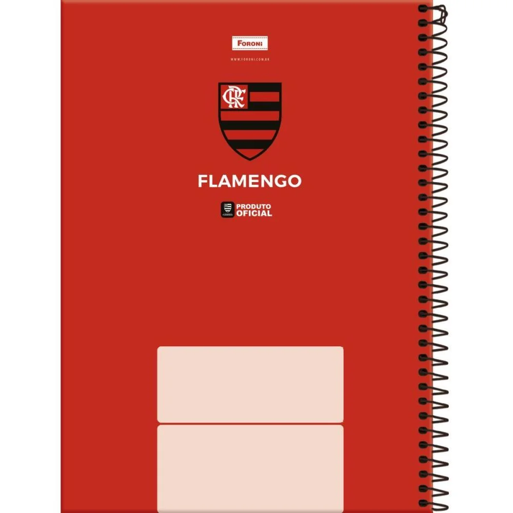 Caderno 01X1 Capa Dura Flamengo  80F Foroni (Pct.c/04) - imagem 7