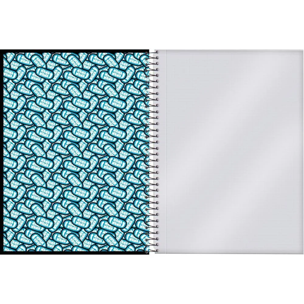 Caderno 10X1 Capa Dura Fortnite 160F Foroni (Pct.c/04) - imagem 7