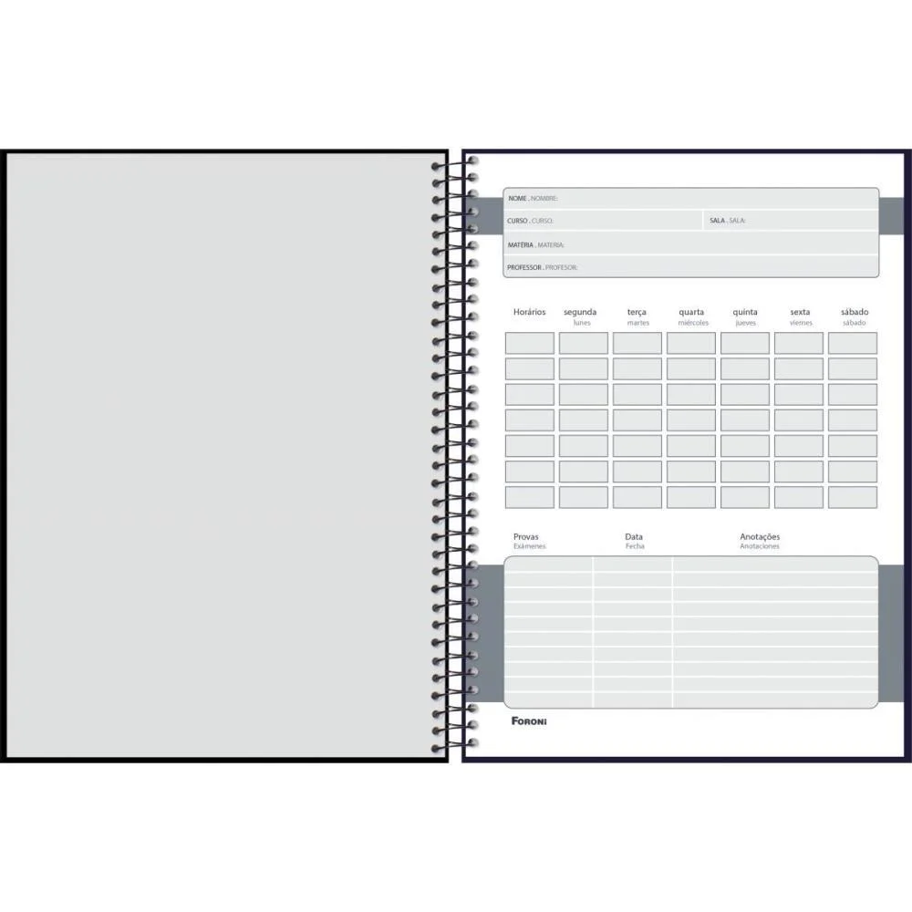 Caderno 10X1 Capa Dura Fortnite 160F Foroni (Pct.c/04) - imagem 9
