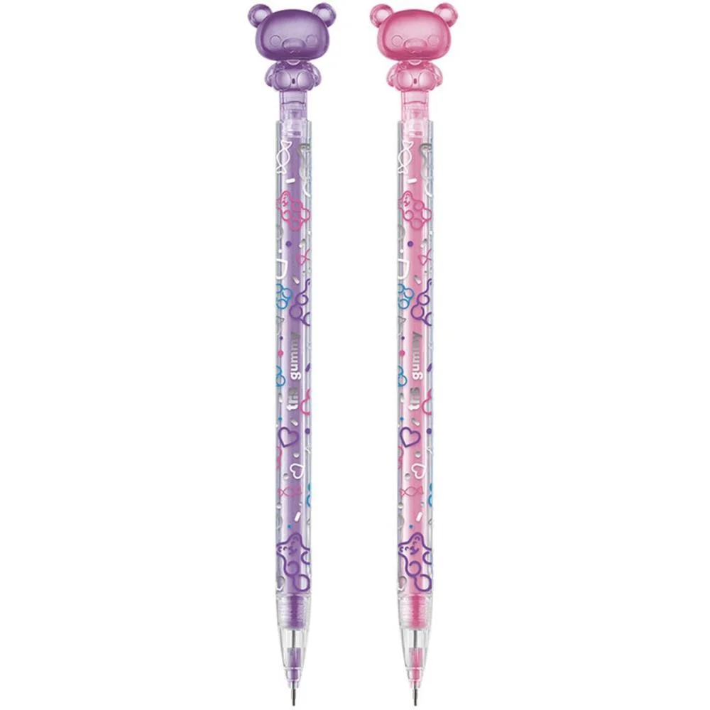 LAPISEIRA 0.7MM TRIS GUMMY RETRAT.URSINHO 2COR SUMMIT (DP.C/24) - imagem 4