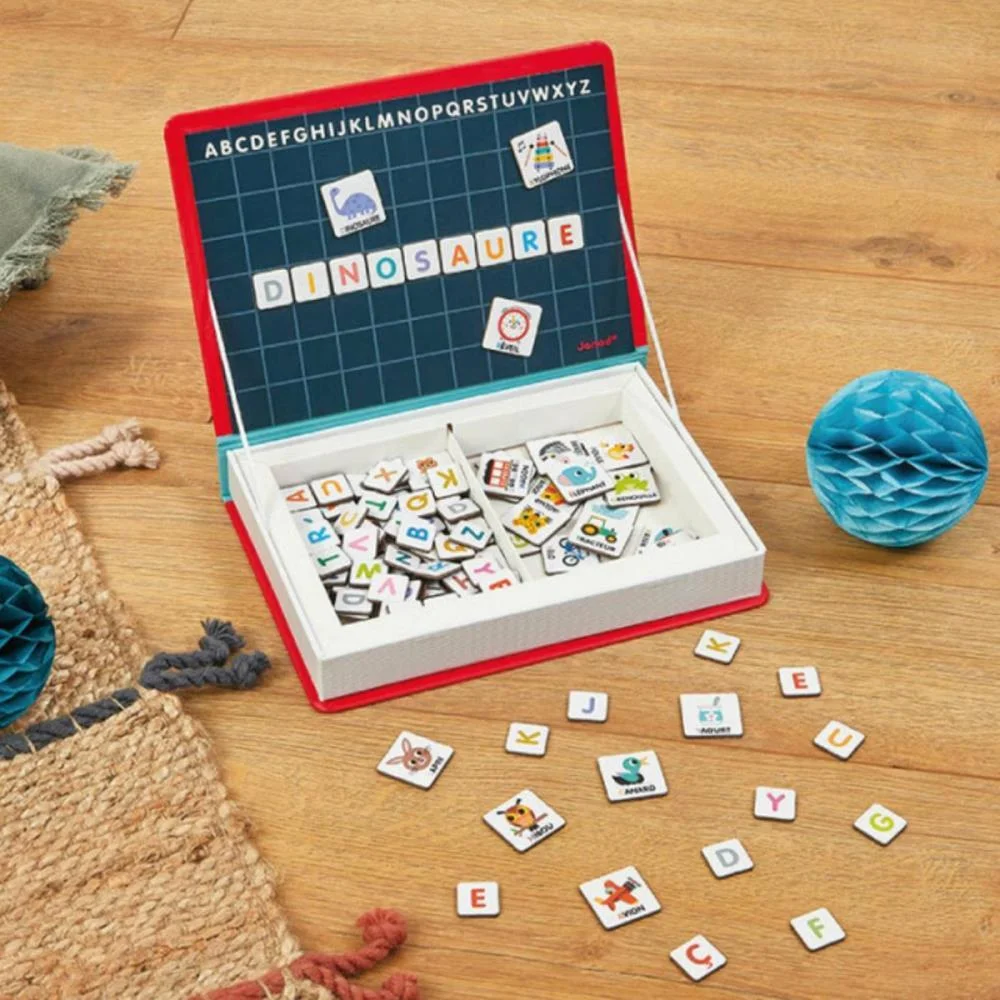 LIVRO MAGNETICO INFANTIL ALFABETO PORTUGUES BRASIL 142P MAPED (UNIDADE) - imagem 3