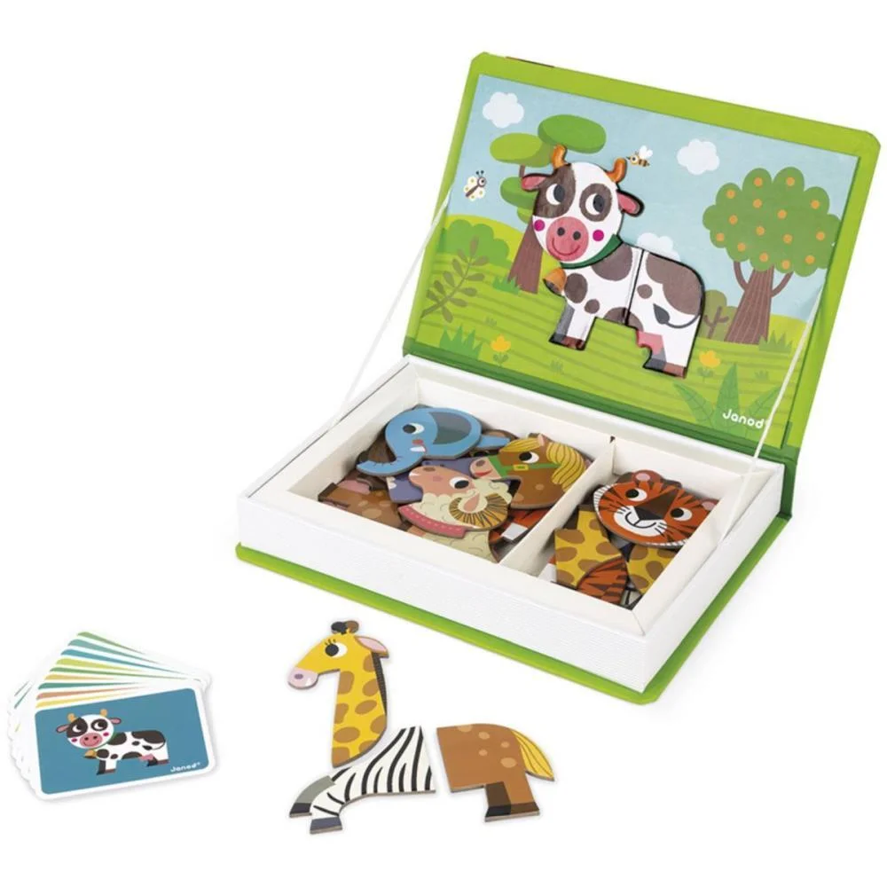 LIVRO MAGNETICO INFANTIL VIDA ANIMAL 40 PECAS MAPED (UNIDADE) - imagem 4