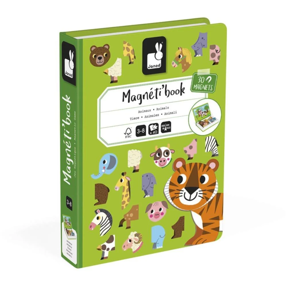 LIVRO MAGNETICO INFANTIL VIDA ANIMAL 40 PECAS MAPED (UNIDADE) - imagem 6