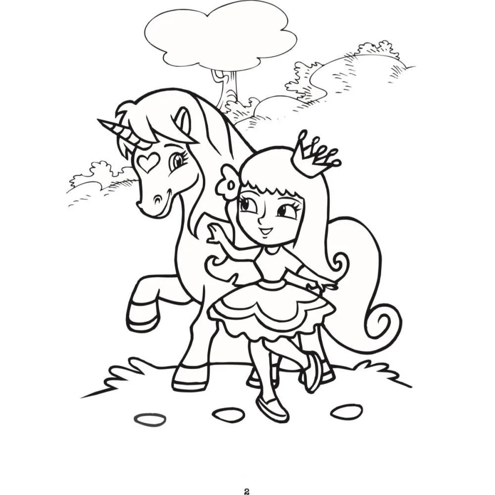 LIVRO INFANTIL COLORIR UNICORNIOS P/COLORIR 10PGS BICHO ESPERTO (PCT.C/10) - imagem 4