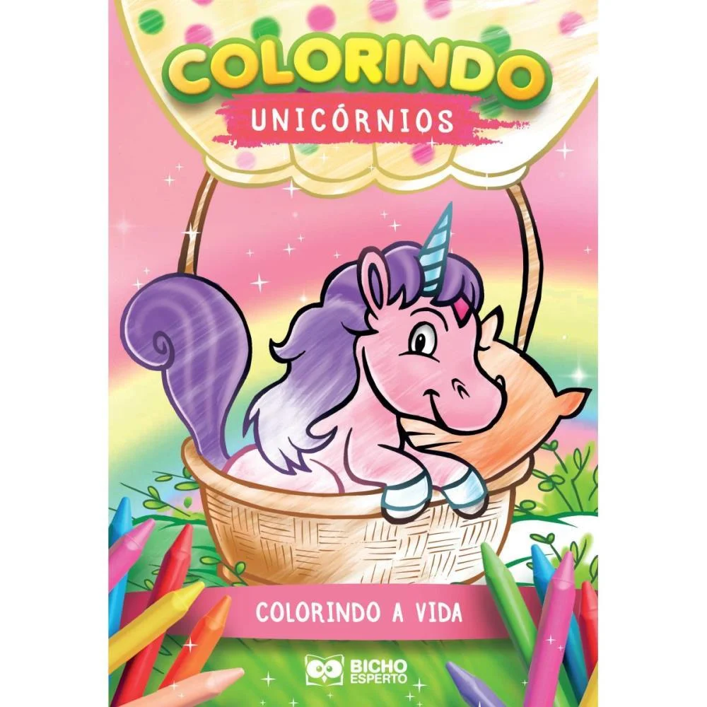 LIVRO INFANTIL COLORIR UNICORNIOS P/COLORIR 10PGS BICHO ESPERTO (PCT.C/10) - imagem 9
