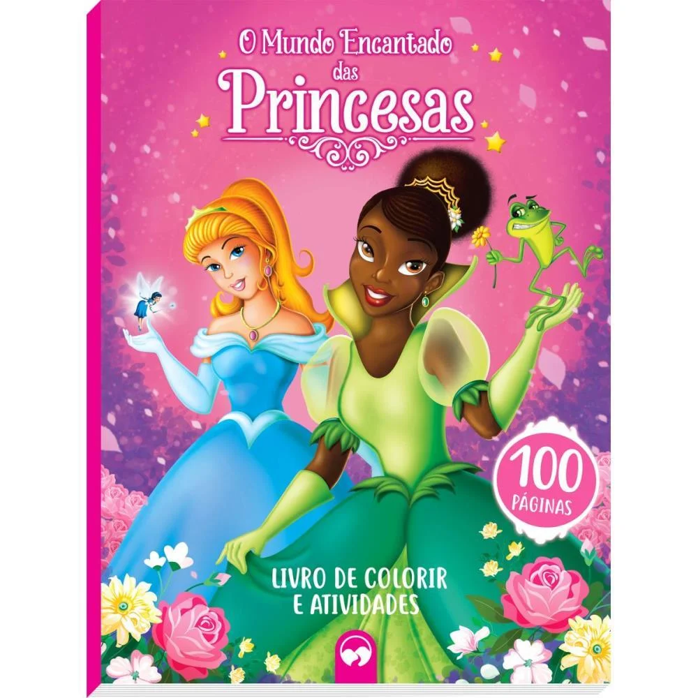 LIVRO INFANTIL COLORIR MUNDO DAS PRINCESAS 100PGS VALE DAS LETRAS (UNIDADE) - imagem 3
