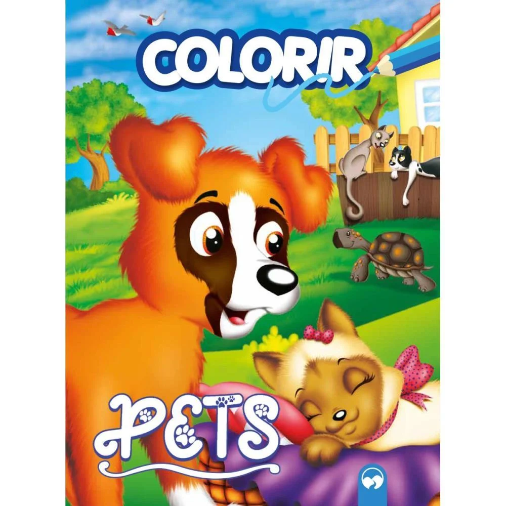LIVRO INFANTIL COLORIR PETS 12PGS VALE DAS LETRAS (UNIDADE) - imagem 3