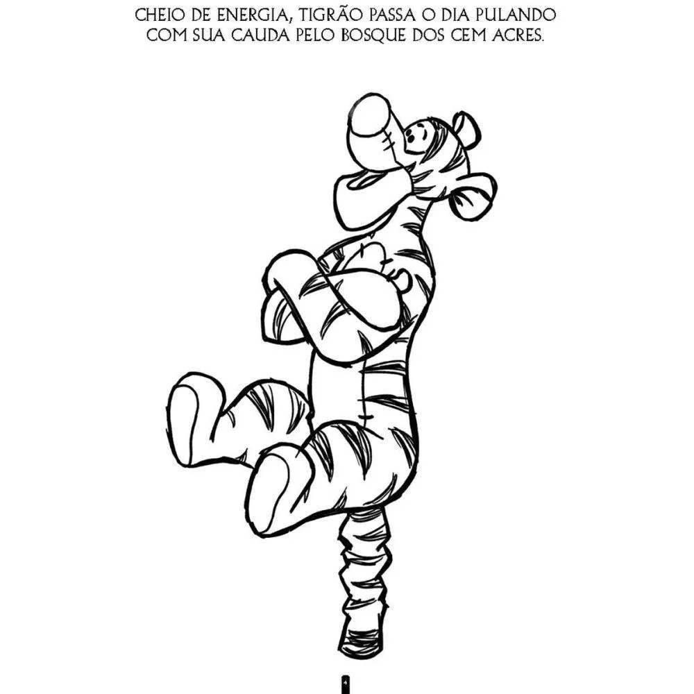 LIVRO INFANTIL COLORIR POOH COLORIR E APRENDER BICHO ESPERTO (PCT.C/03) - imagem 4