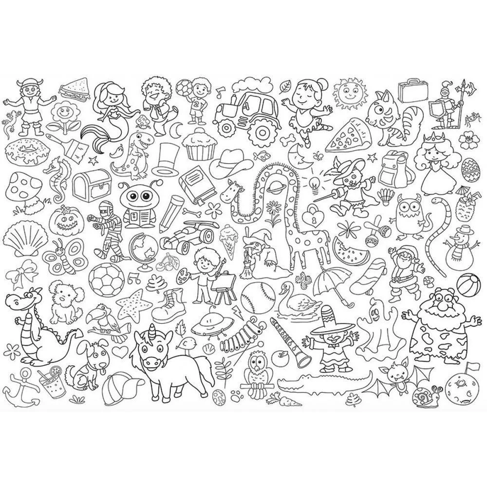 LIVRO INFANTIL COLORIR LIVRO TAPETE- +100 DESENHOS 16 TODOLIVRO (UNIDADE) - imagem 4