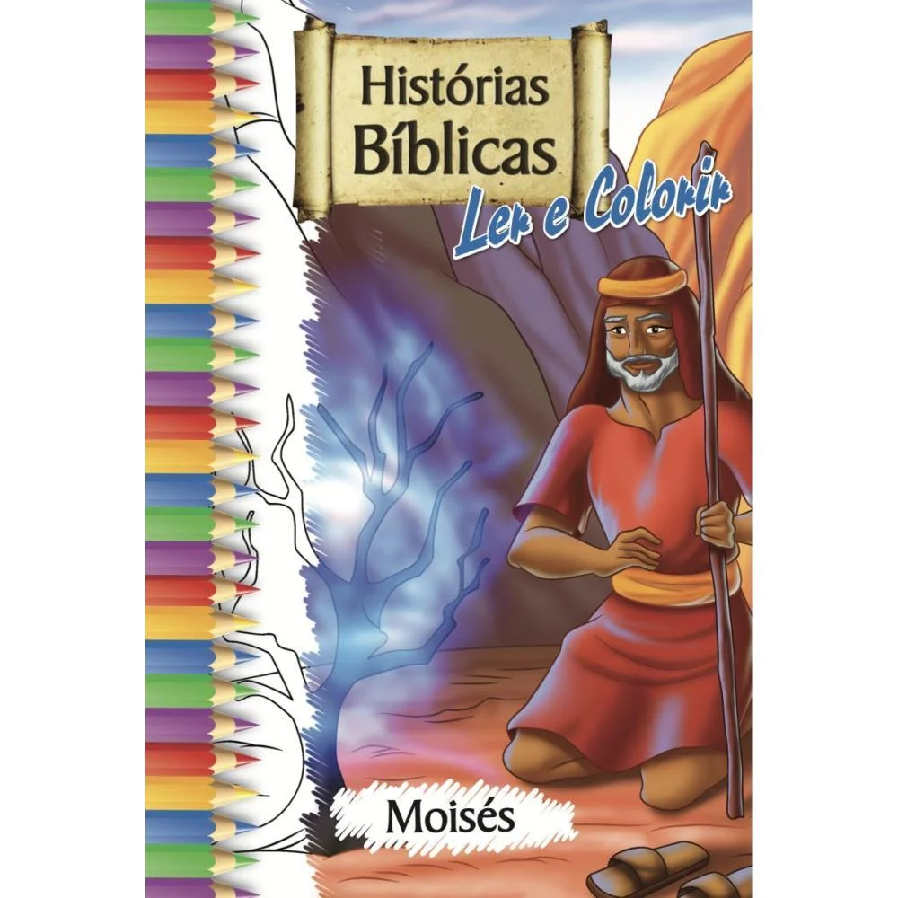 LIVRO INFANTIL COLORIR BIBLIA SOLAPA GRANDE C/10 LIVR BICHO ESPERTO (PCT.C/10) - imagem 8
