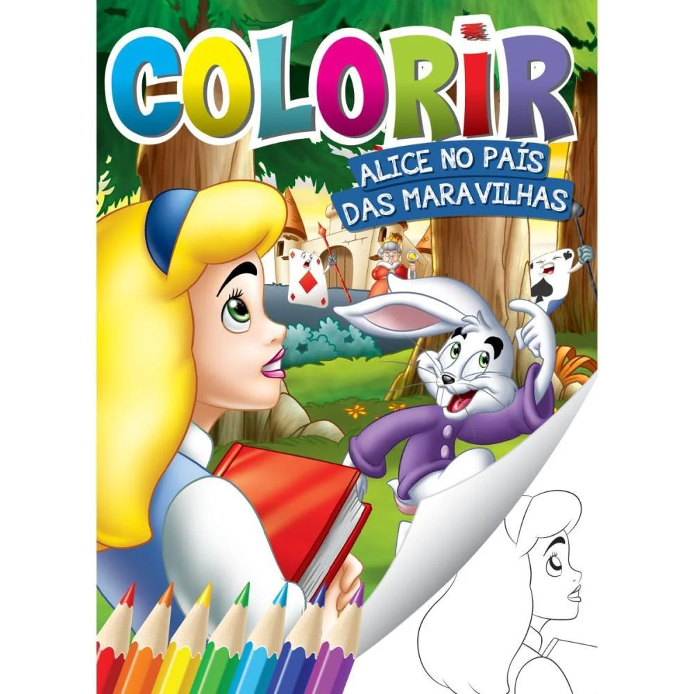 LIVRO INFANTIL COLORIR CLASSICOS SOLAPA PEQUENO 08LIV BICHO ESPERTO (PCT.C/08) - imagem 5