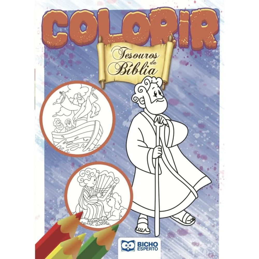 LIVRO INFANTIL COLORIR DIVERSOS TEMAS BICHO ESPERTO (PCT.C/08) - imagem 5