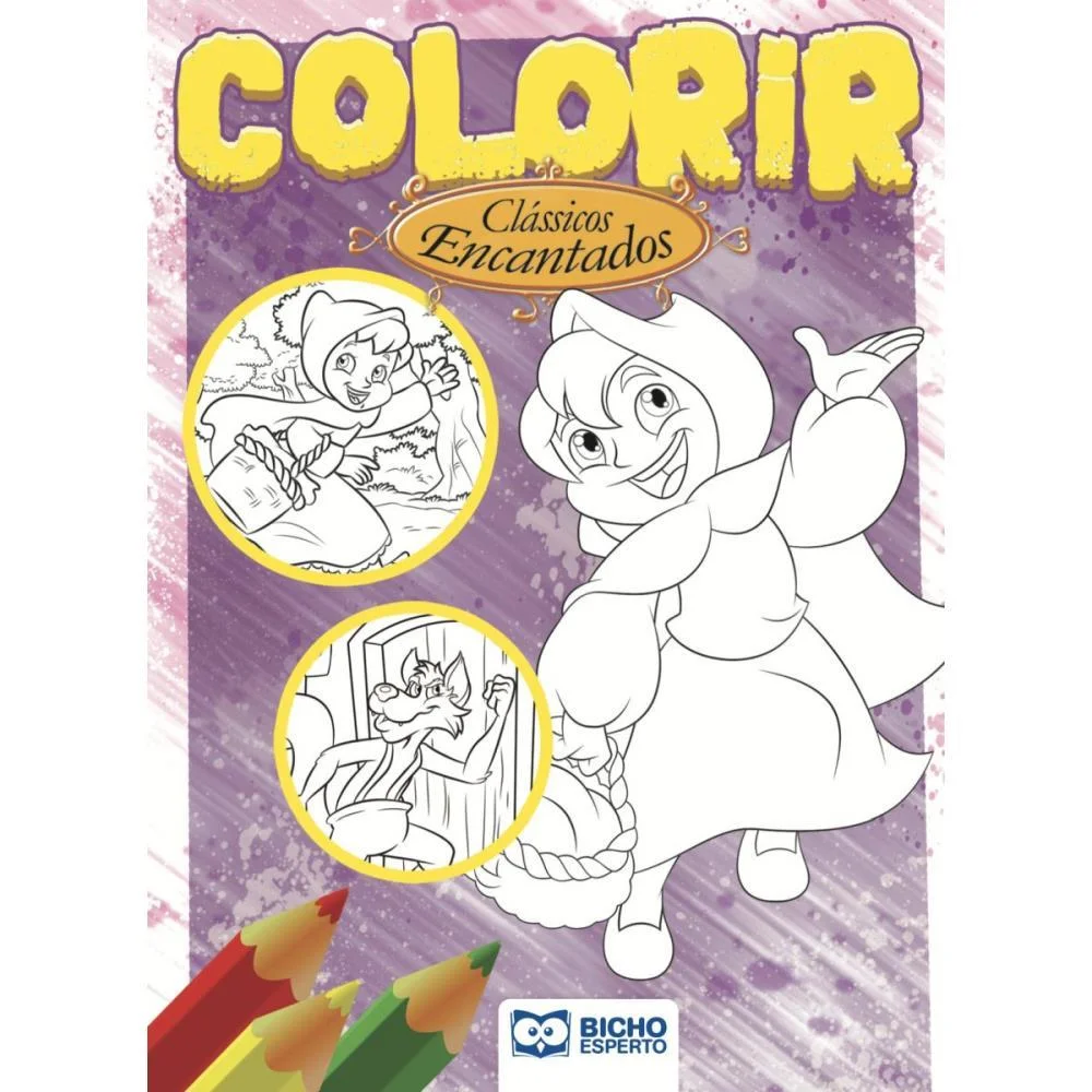 LIVRO INFANTIL COLORIR DIVERSOS TEMAS BICHO ESPERTO (PCT.C/08) - imagem 8