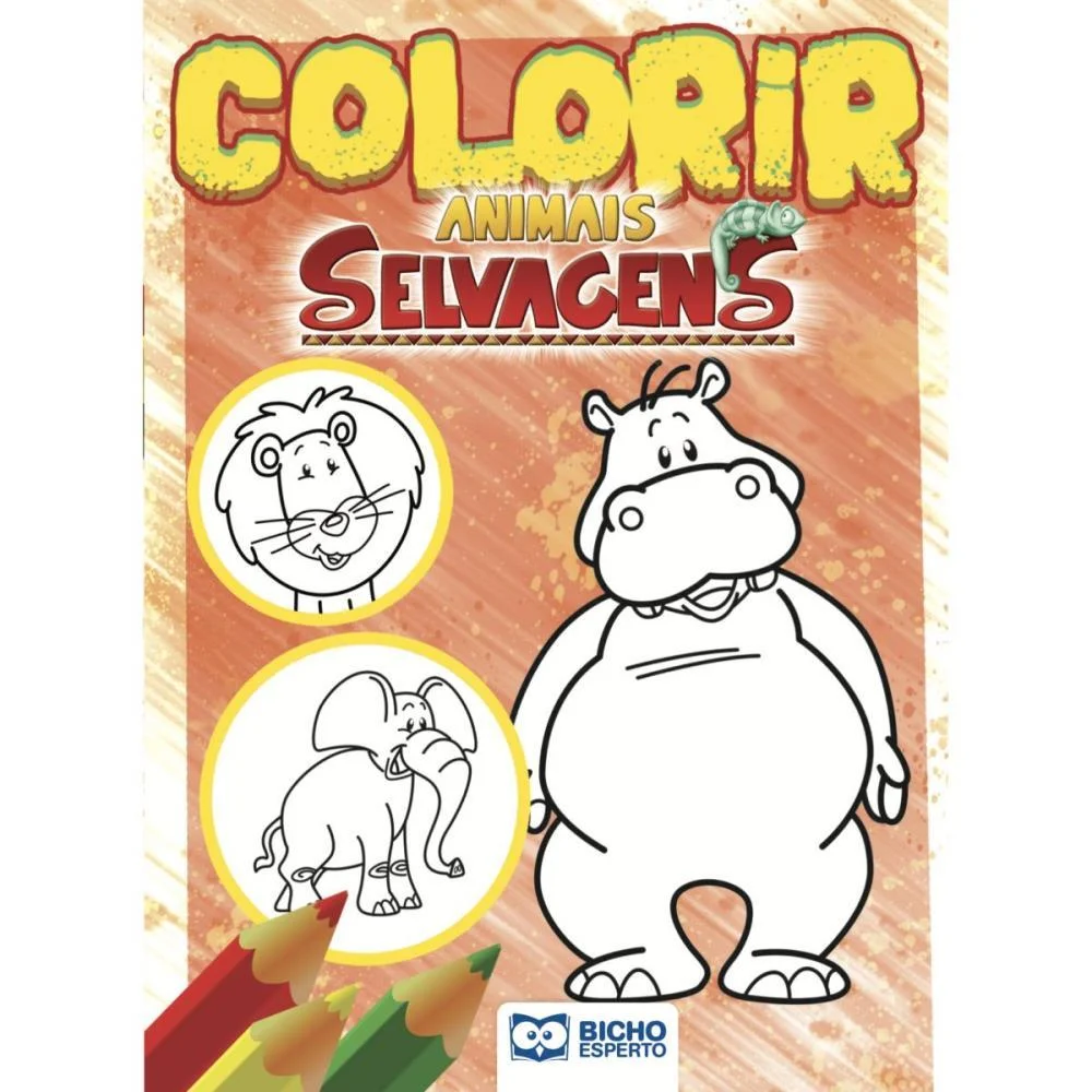 LIVRO INFANTIL COLORIR DIVERSOS TEMAS BICHO ESPERTO (PCT.C/08) - imagem 9