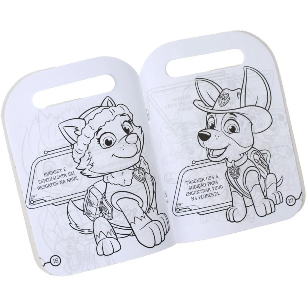 LIVRO INFANTIL COLORIR CARREGUE-ME PATRULHA CANINA 32 MAGIC KIDS (UNIDADE) - imagem 4