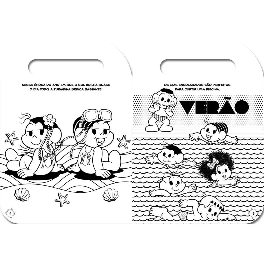 LIVRO INFANTIL COLORIR CARREGUE-ME TURMA DA MONICA 32 MAGIC KIDS (UNIDADE) - imagem 4