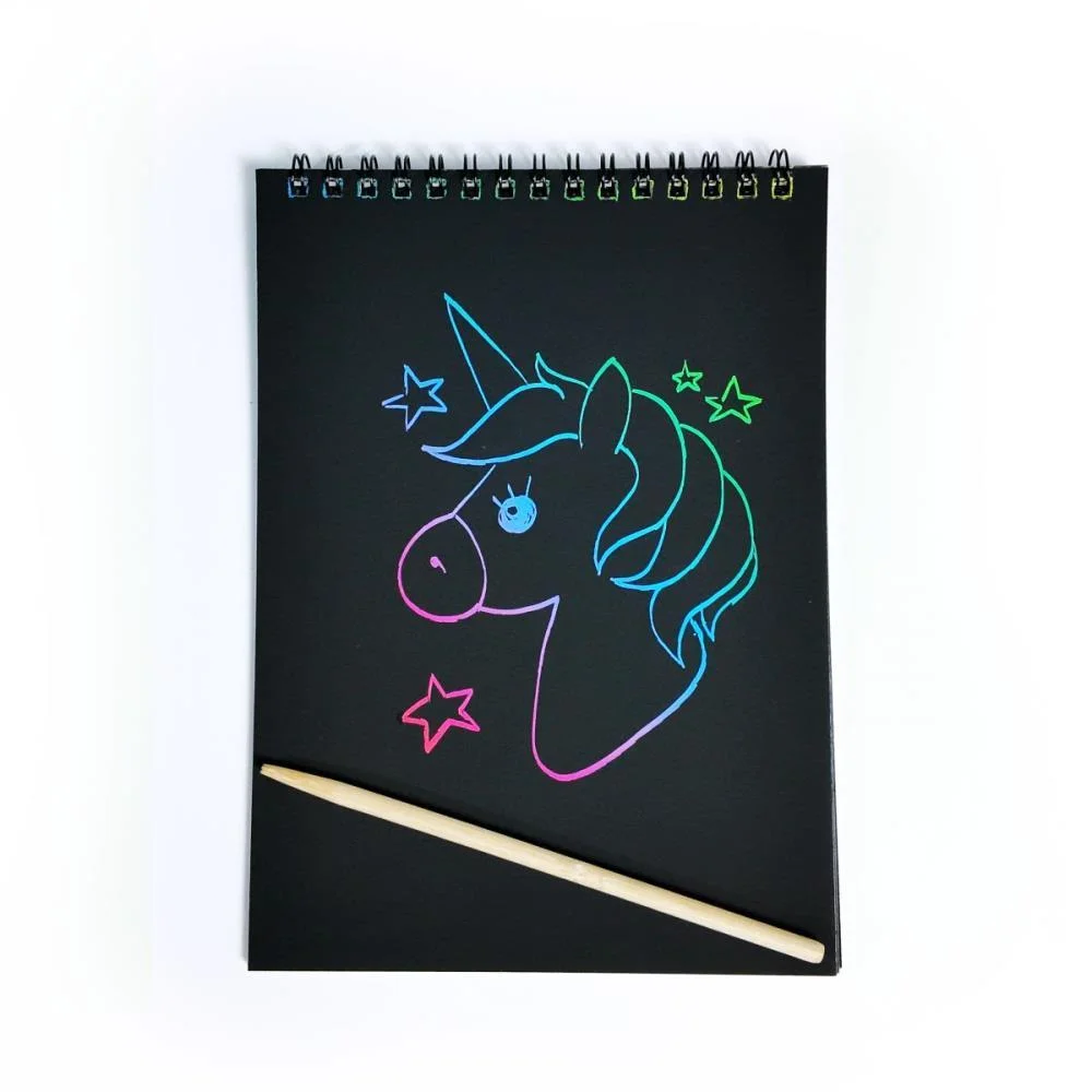 LIVRO INFANTIL COLORIR BLOCO MAGICO UNICORNIOS 8PGS MAGIC KIDS (UNIDADE) - imagem 3