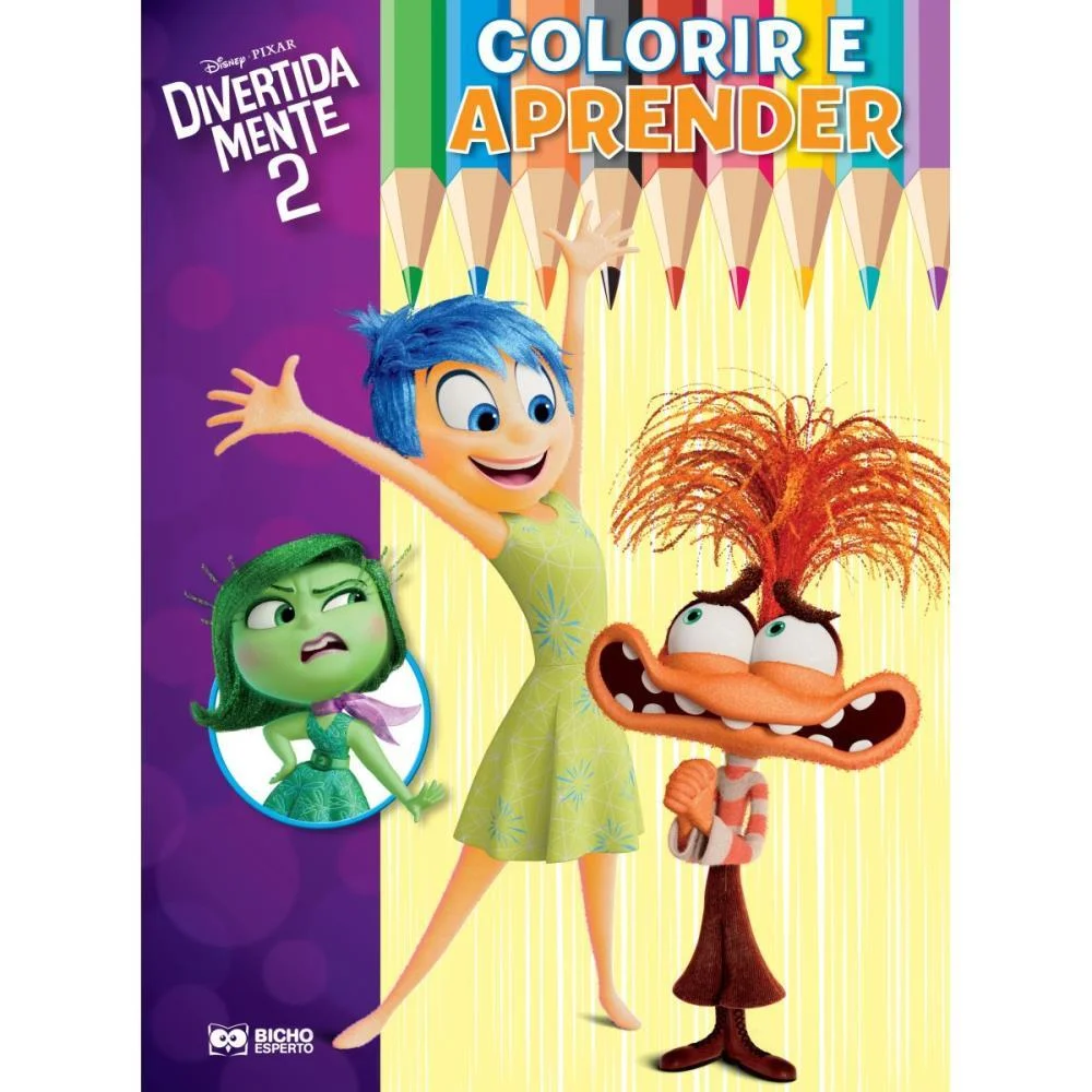 LIVRO INFANTIL COLORIR DIVERTIDAMENTE COLORIR E APREN BICHO ESPERTO (PCT.C/03) - imagem 7