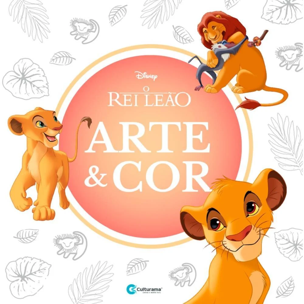 LIVRO INFANTIL COLORIR ARTE E COR REI LEAO 27X27 36PG CULTURAMA (UNIDADE) - imagem 3