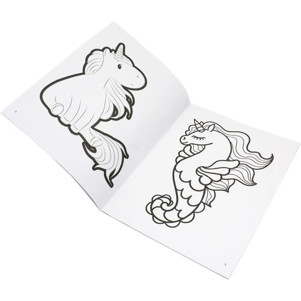 LIVRO INFANTIL COLORIR FANTASIA UNICORNIO 21X28 32PG TODOLIVRO (UNIDADE) - imagem 4