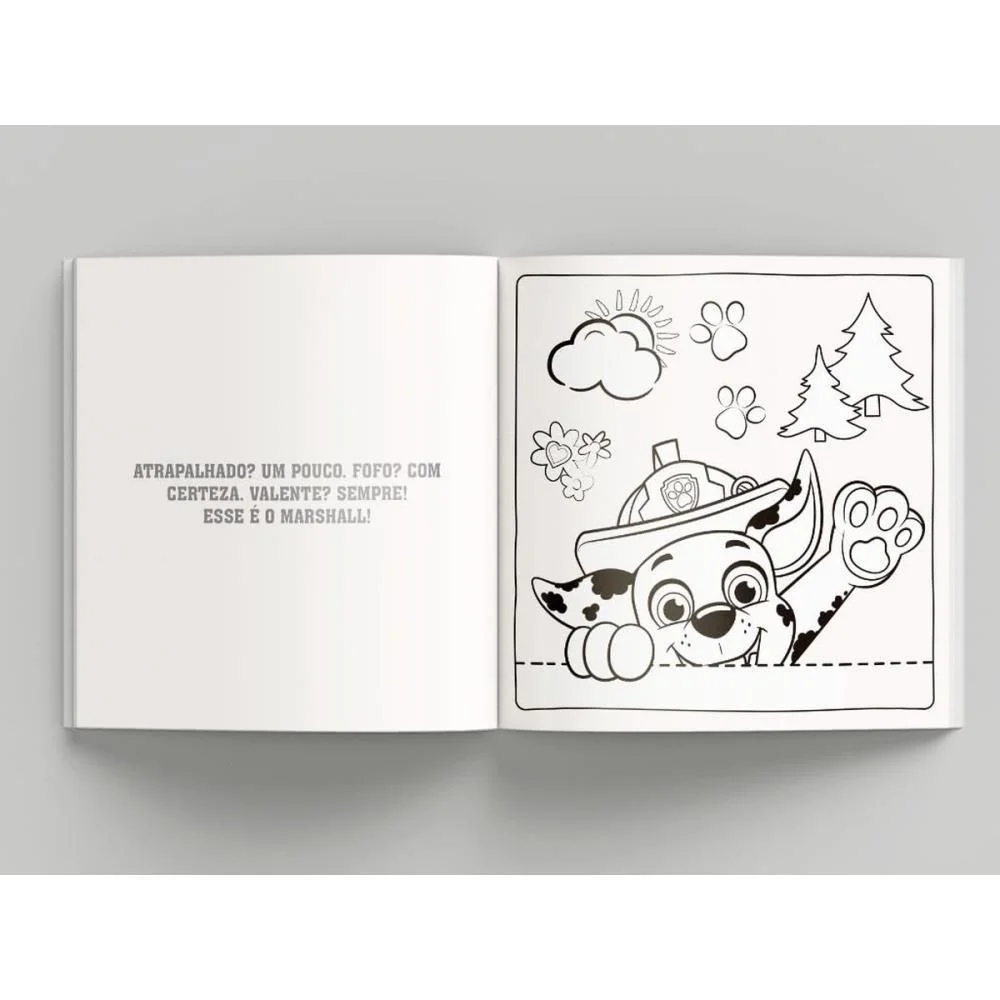 LIVRO INFANTIL COLORIR CUTE E COMFY PATRULHA CANINA ONLINE EDITORA (UNIDADE) - imagem 3