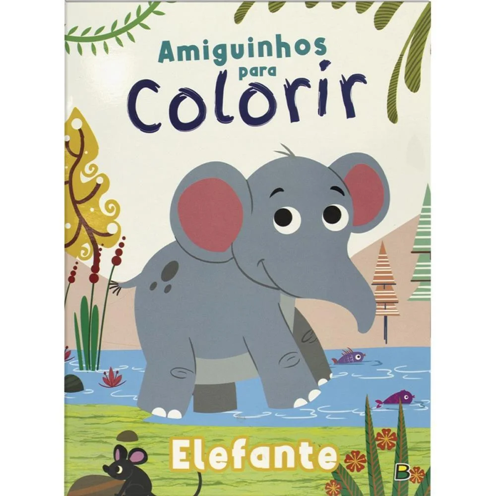 LIVRO INFANTIL COLORIR AMIGUINHOS PARA COLORIR 10P(S) TODOLIVRO (PCT.C/05) - imagem 4