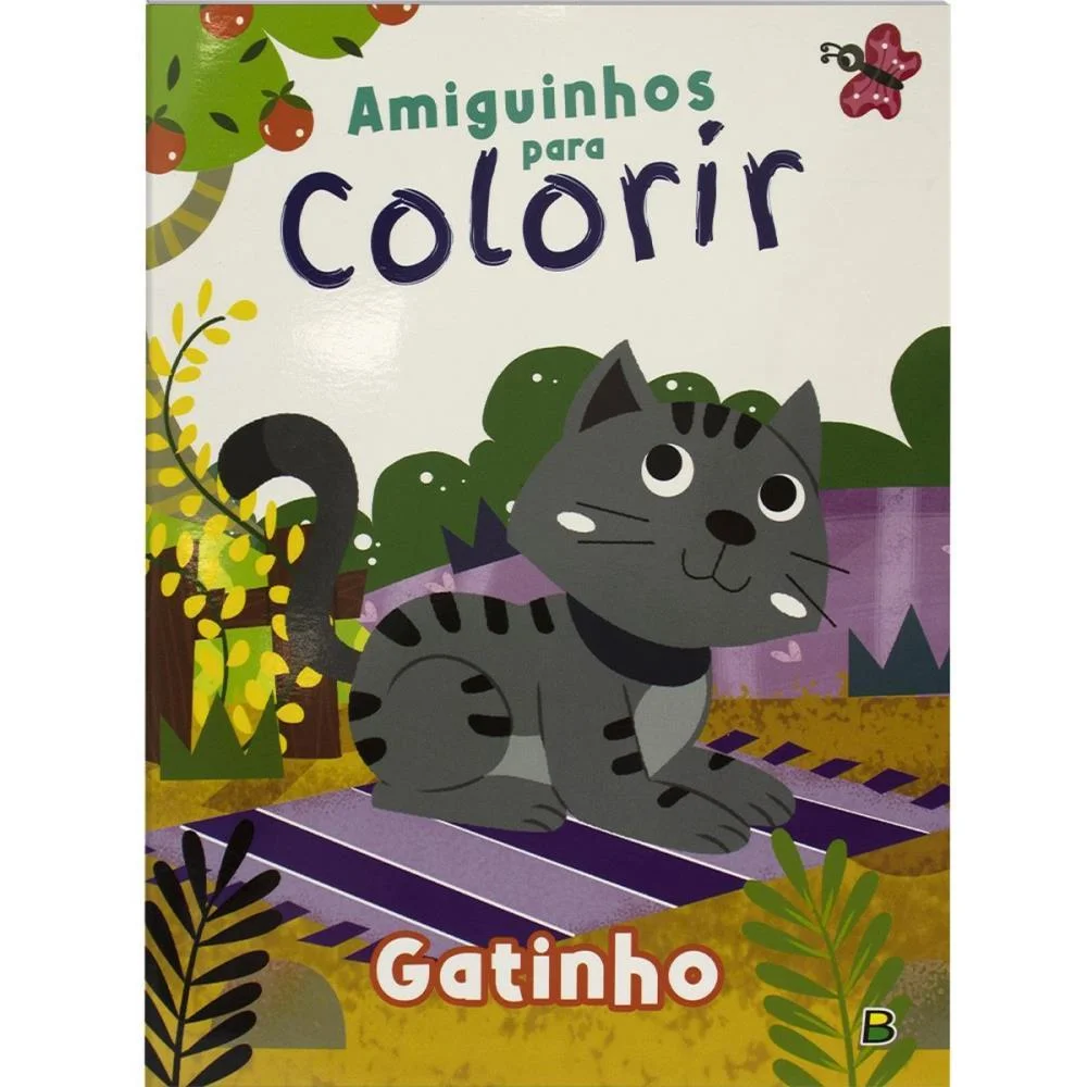 LIVRO INFANTIL COLORIR AMIGUINHOS PARA COLORIR 10P(S) TODOLIVRO (PCT.C/05) - imagem 7