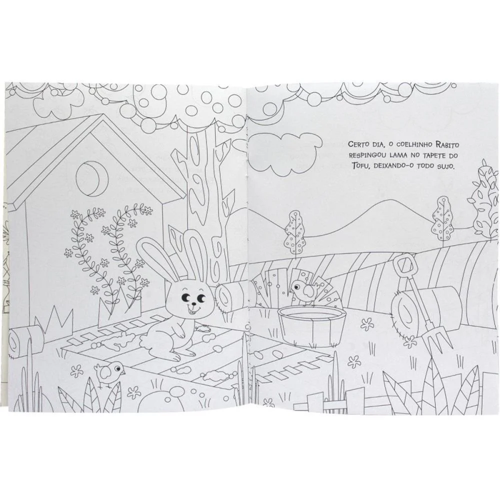 LIVRO INFANTIL COLORIR AMIGUINHOS PARA COLORIR 10P(S) TODOLIVRO (PCT.C/05) - imagem 8