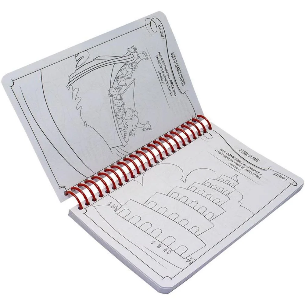 LIVRO INFANTIL COLORIR 333 HISTORIAS BIBLIA ESP. 144P TODOLIVRO (UNIDADE) - imagem 3