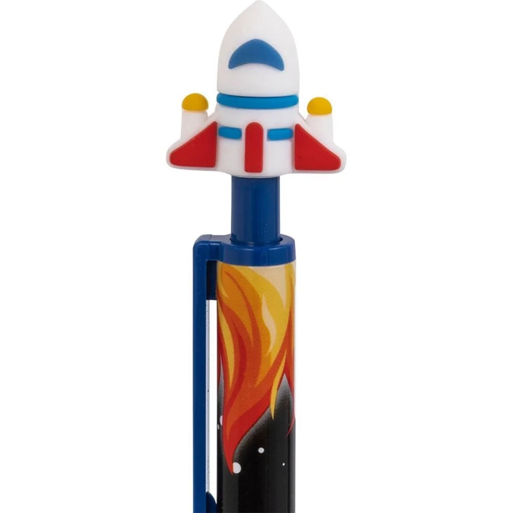 LAPISEIRA 0.7MM DIVERTIDA ASTRONAUT PLAST.4MO BRW (DP.C/12) - imagem 7