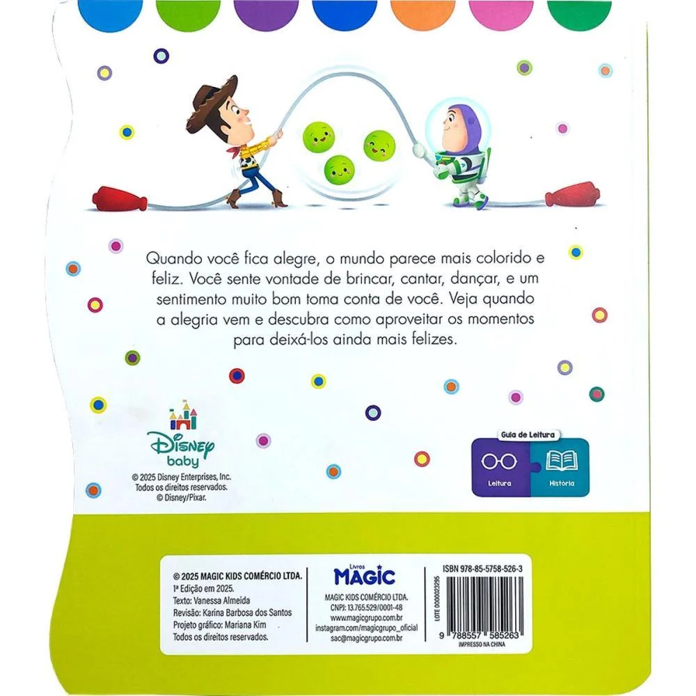 LIVRO INFANTIL ILUSTRADO DIVERTIDAMENTE QD FICO ALEGRE MAGIC KIDS (UNIDADE) - imagem 5