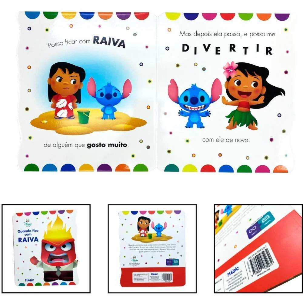 LIVRO INFANTIL ILUSTRADO DIVERTIDAMENTE QD FICO C/RAIVA MAGIC KIDS (UNIDADE) - imagem 4