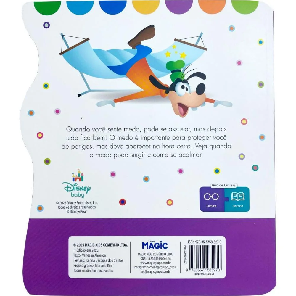 LIVRO INFANTIL ILUSTRADO DIVERTIDAMENTE QD FICO C/MEDO MAGIC KIDS (UNIDADE) - imagem 5