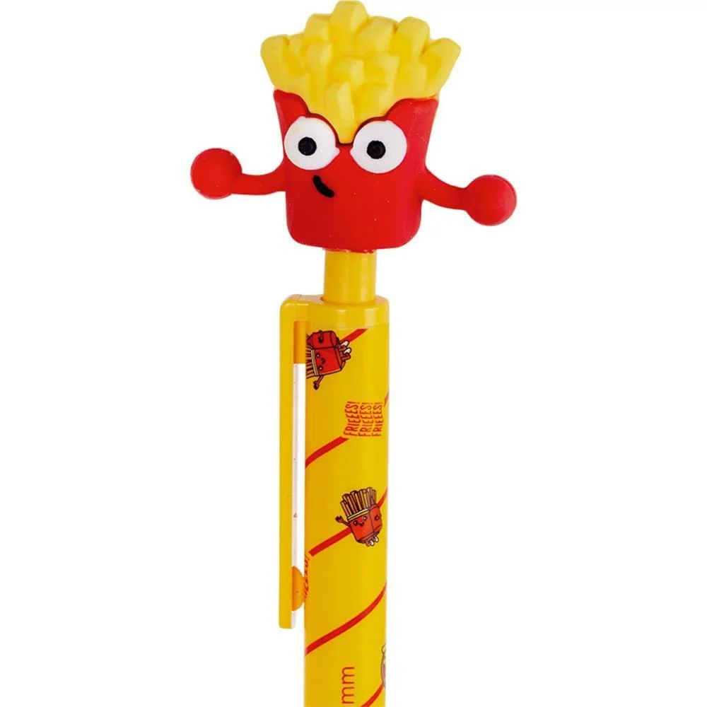 LAPISEIRA 0.7MM DIVERTIDA FAST FOOD PLAST.3MOD BRW (DP.C/12) - imagem 6