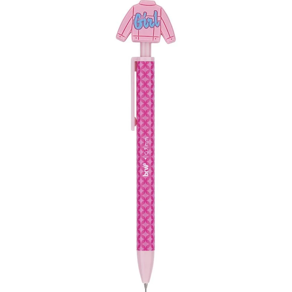 LAPISEIRA 0.7MM DIVERTIDA GILR PLAST. 4MODELOS BRW (DP.C/12) - imagem 5