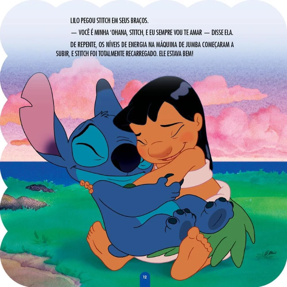 LIVRO INFANTIL ILUSTRADO STITCH HISTORIAS 16PGS 20X20CM BICHO ESPERTO (PCT.C/02) - imagem 5