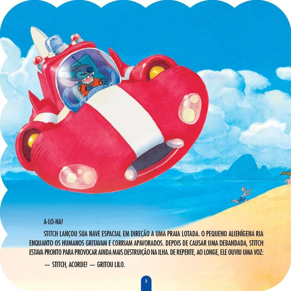 LIVRO INFANTIL ILUSTRADO STITCH HISTORIAS 16PGS 20X20CM BICHO ESPERTO (PCT.C/02) - imagem 6