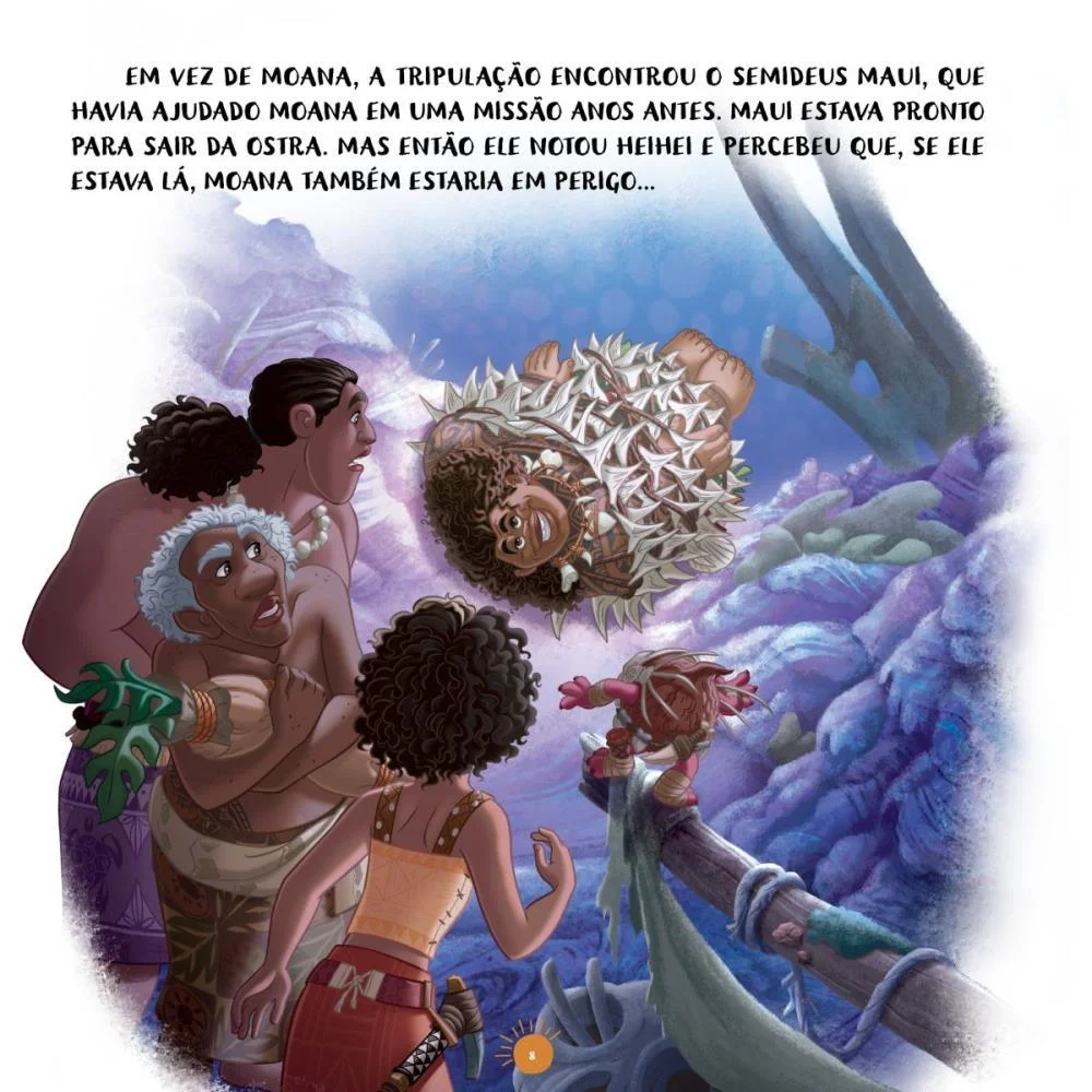 LIVRO INFANTIL ILUSTRADO MOANA HISTORIAS 16PGS 20X20CM BICHO ESPERTO (PCT.C/02) - imagem 4