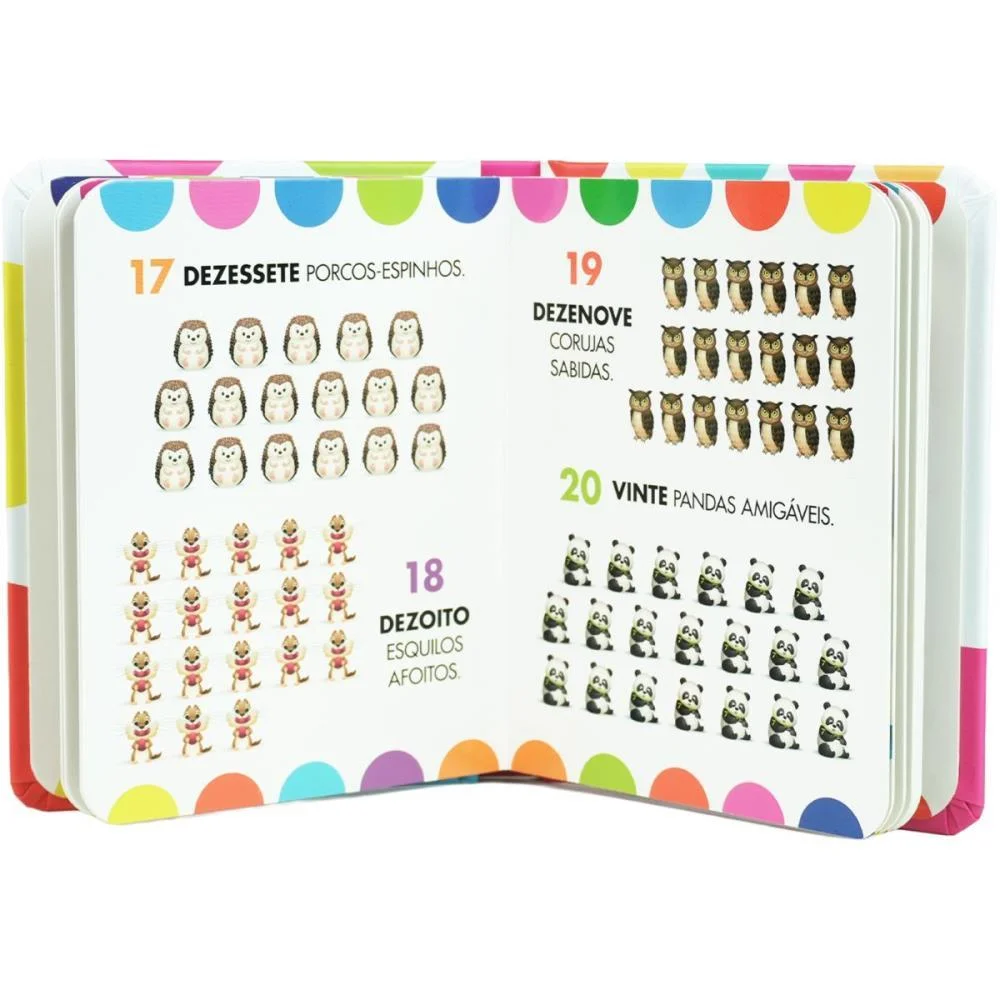 LIVRO INFANTIL ILUSTRADO MEUS PRIMEIROS 100 NUMEROS MAGIC KIDS (UNIDADE) - imagem 6