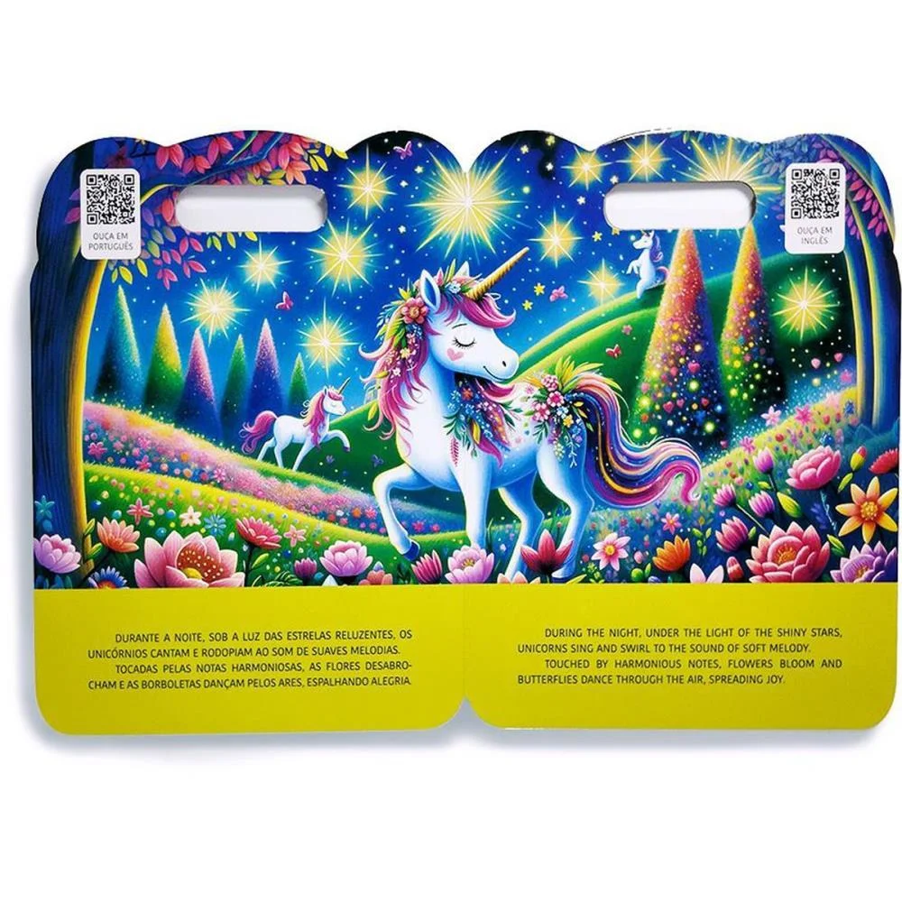 LIVRO INFANTIL ILUSTRADO BILINGUE O VALE ENCANTADO 8PGS MAGIC KIDS (UNIDADE) - imagem 3