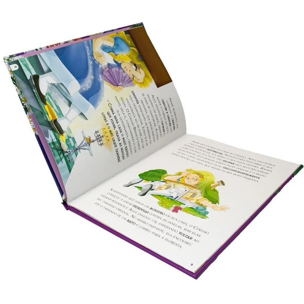 LIVRO INFANTIL ILUSTRADO ALICE NO PAIS MARAV. 22X28 26P TODOLIVRO (UNIDADE) - imagem 4